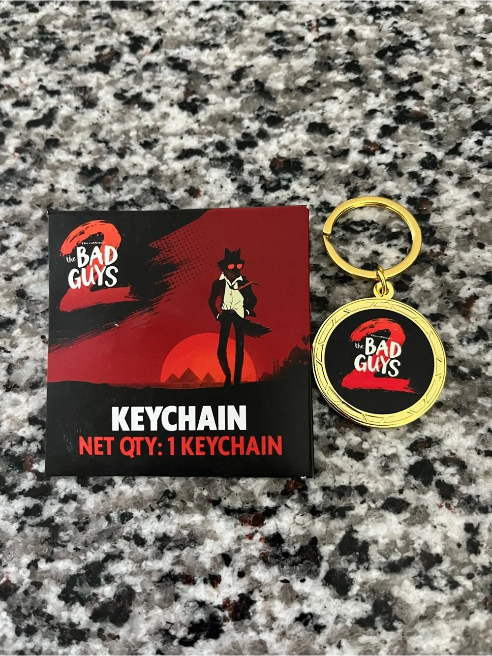 Bad Guys Keychain